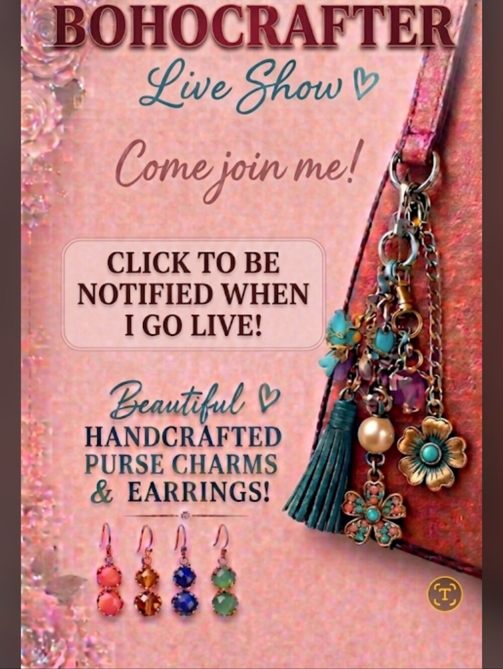 Click To Be Notified When I Go Live!